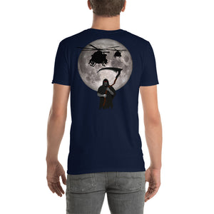 MH-6 Little Bird Reaper Moon Short-Sleeve Unisex T-Shirt