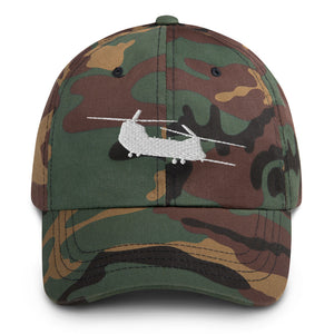 MH-47 White Embroidered hat by Ruck & Rotor