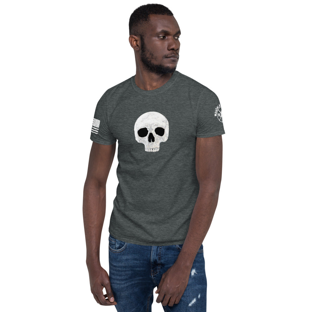 Skull Short-Sleeve Unisex T-Shirt by Ruck & Rotor