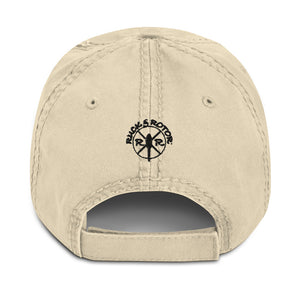 MH-6 Embroidered Distressed Hat, Khaki, Charcoal Grey or Navy by Ruck & Rotor