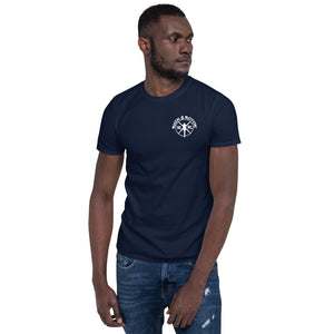 "Crew Chief" Back Design Short-Sleeve Unisex T-Shirt by Ruck & Rotor