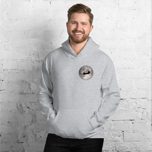 MH-47 Chinook Full Moon Unisex Hoodie by Ruck & Rotor