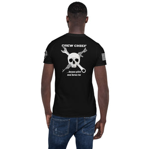 "Crew Chief" UH-60 Short-Sleeve Unisex T-Shirt by Ruck & Rotor