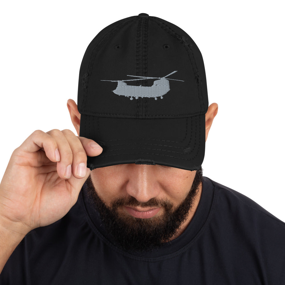 CH-47 Chinook Distressed Black Hat by Ruck & Rotor