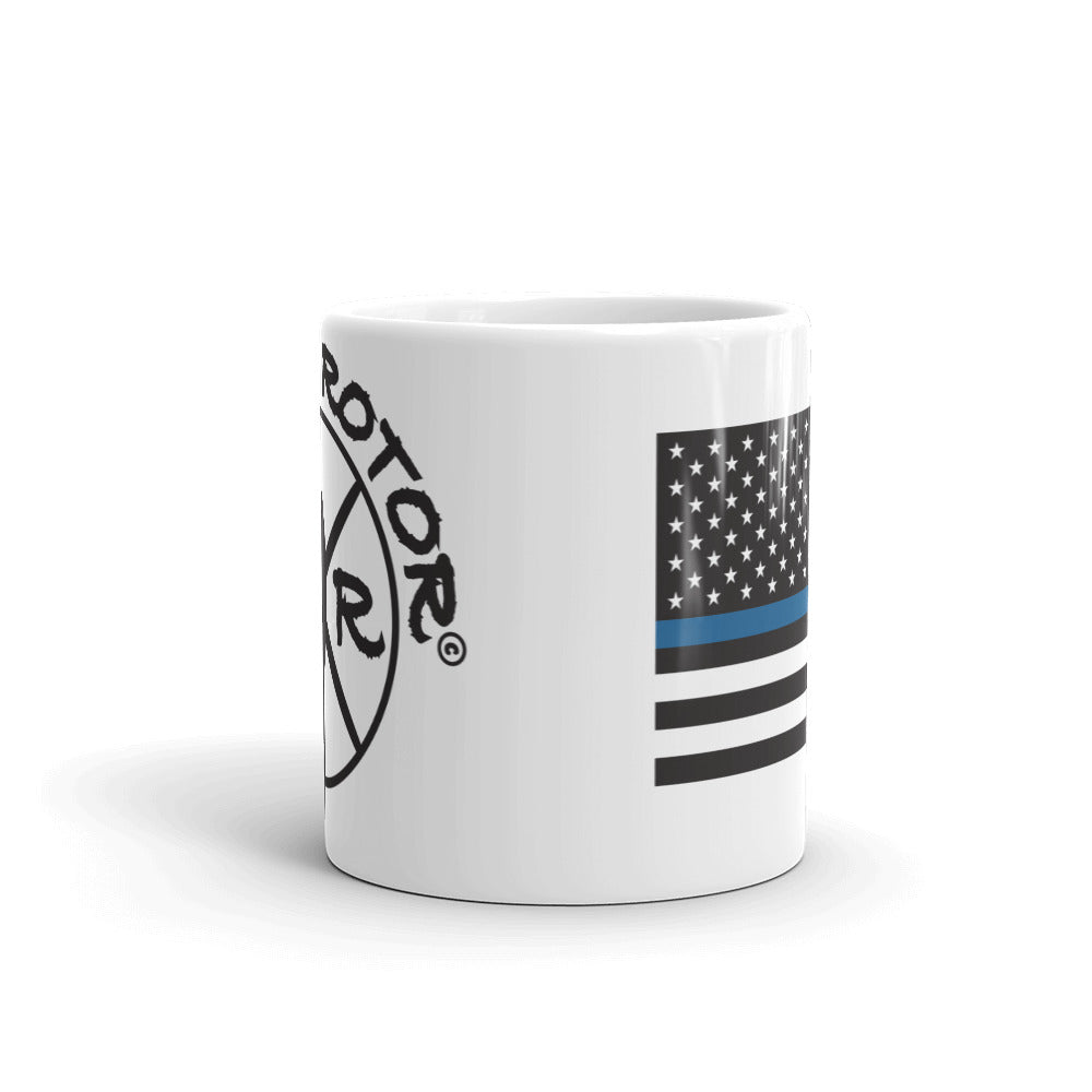 "BLUE LINE" Ceramic Mug by Ruck & Rotor