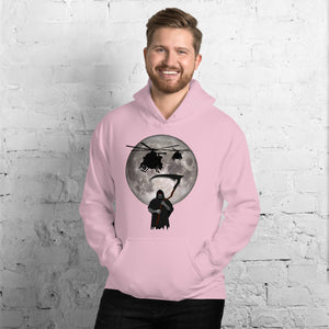 MH-6 Little Bird Reaper Moon Unisex Hoodie by Ruck & Rotor