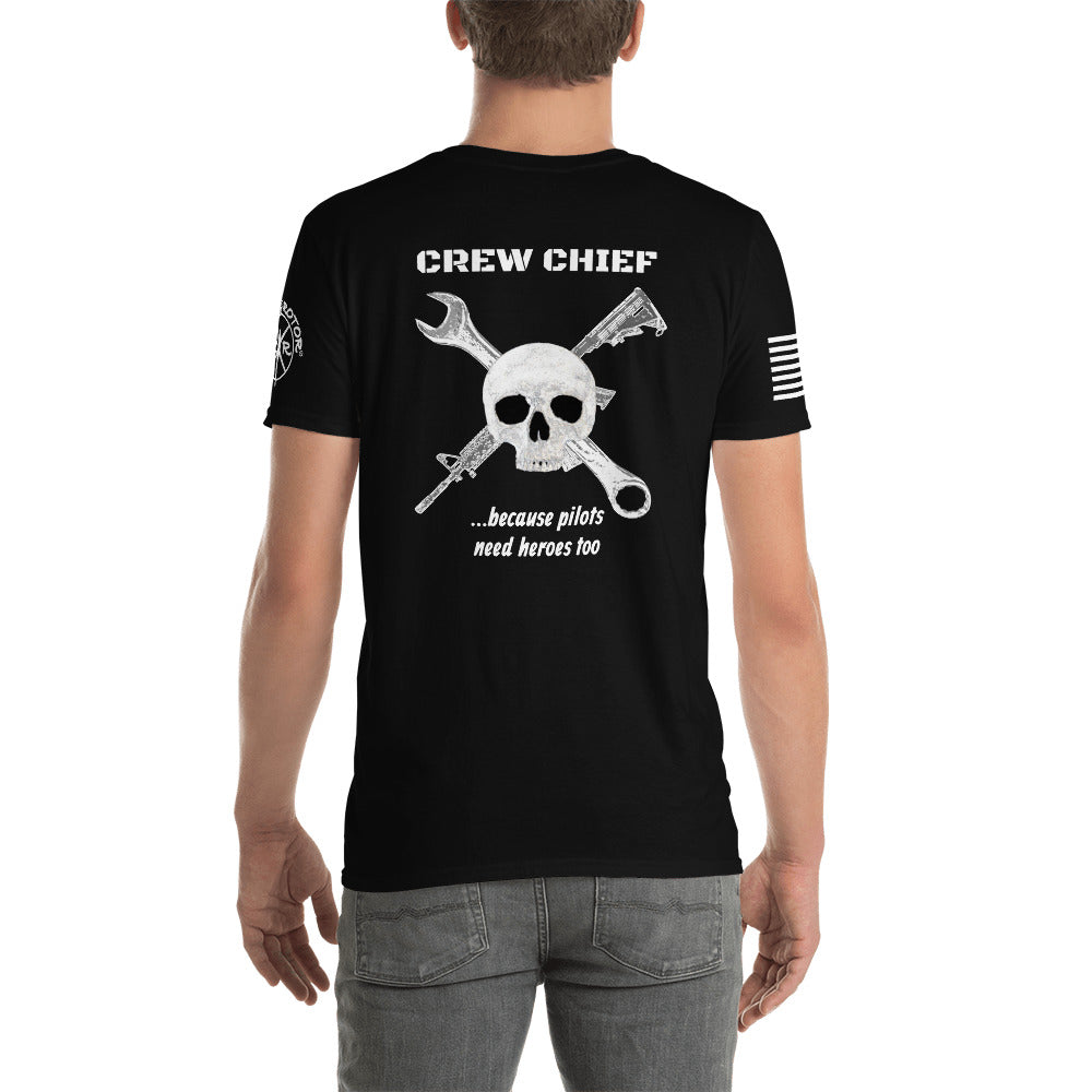 "Crew Chief" UH-72 Short-Sleeve Unisex T-Shirt by Ruck & Rotor
