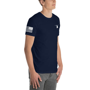 "Crew Chief" MH-6 Short-Sleeve Unisex T-Shirt by Ruck & Rotor