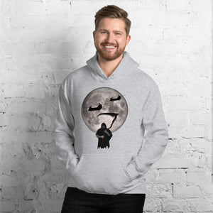 MH-47 Chinook Reaper Moon Unisex Hoodie by Ruck & Rotor