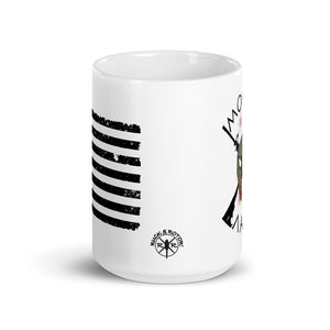 MOLON LABE - USA Flag Ceramic Mug by Ruck & Rotor