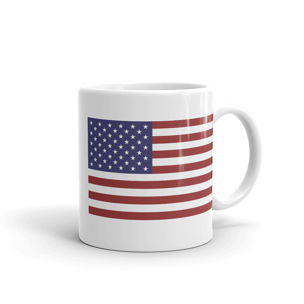 USA Flag Ceramic Mug by Ruck & Rotor