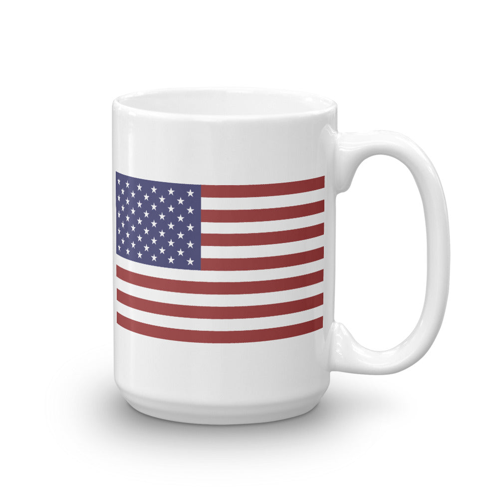 USA Flag Ceramic Mug by Ruck & Rotor