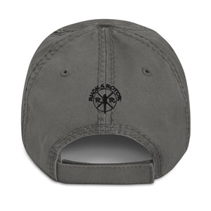 OH-58D w/USA Flag Distressed Dad Hat by Ruck & Rotor