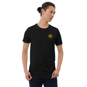 R&R "Don't Tread On Me" Short-Sleeve Unisex T-Shirt by Ruck & Rotor
