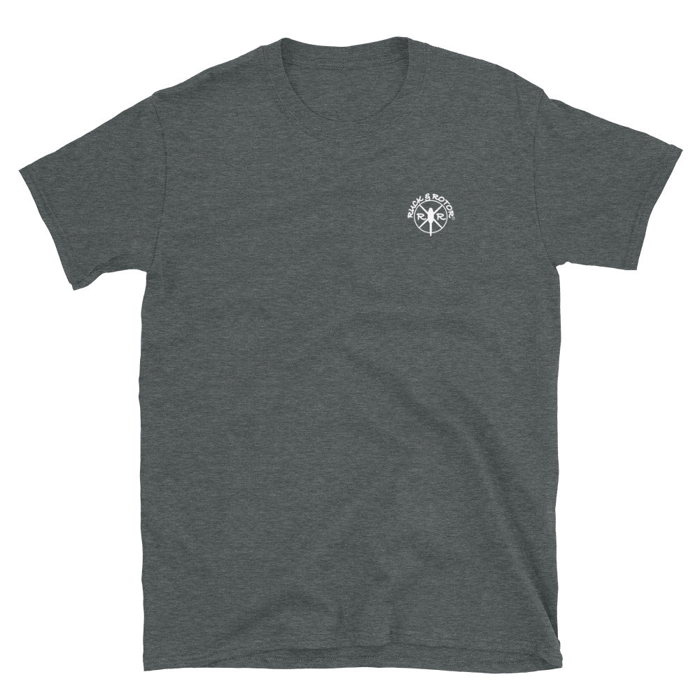 People Sleep Peacefully-SPARTAN Short-Sleeve Unisex T-Shirt by Ruck & Rotor